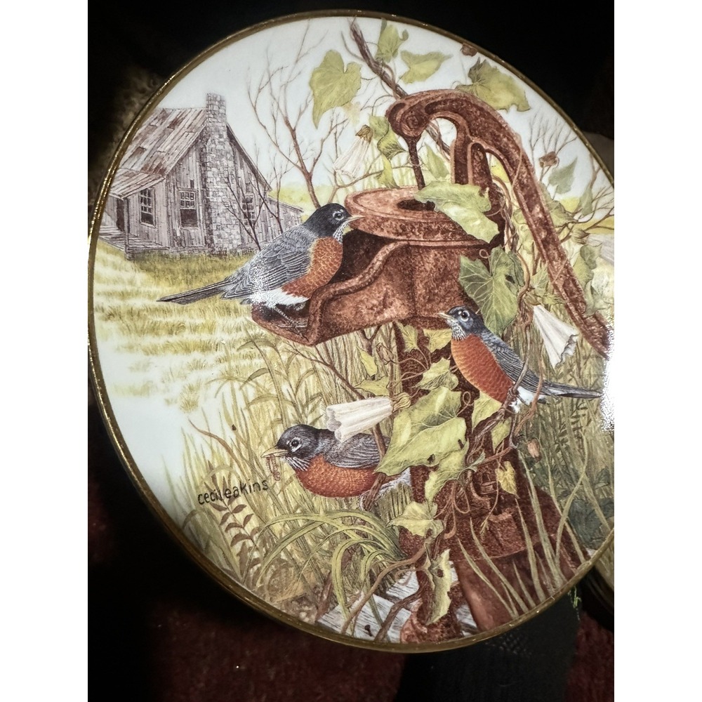 The Franklin Mint Heirloom Recommendation "Rustic Rendezvous" by Cecil Eakins